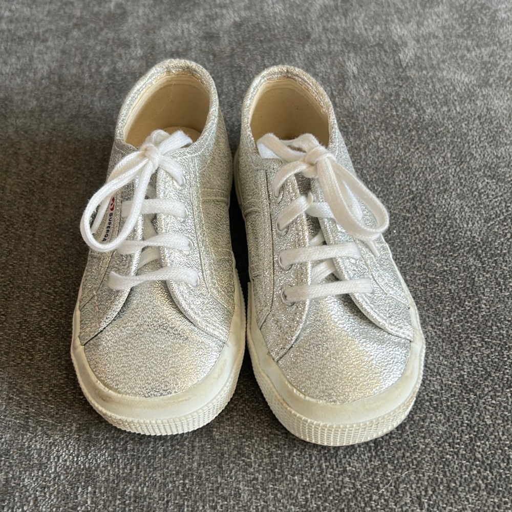 Superga silver sneakers
